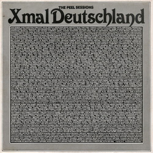 XMal Deutschland : The Peel Sessions